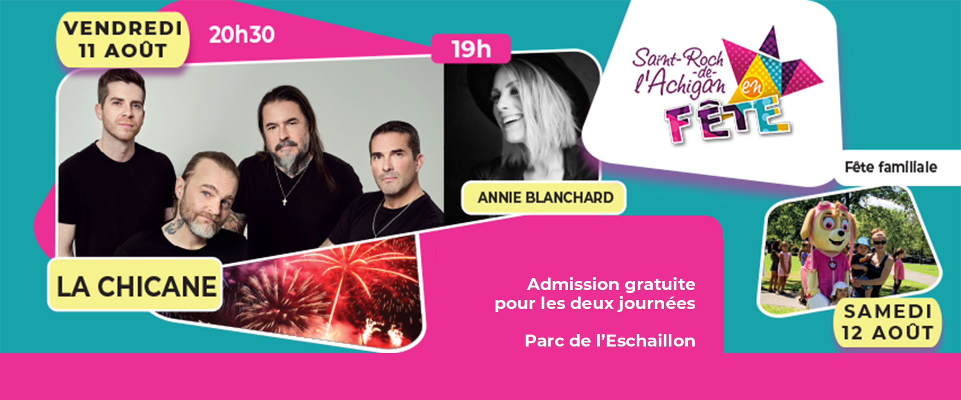 SaintRochdel’Achigan en fête Municipalité de SaintRochdel'Achigan